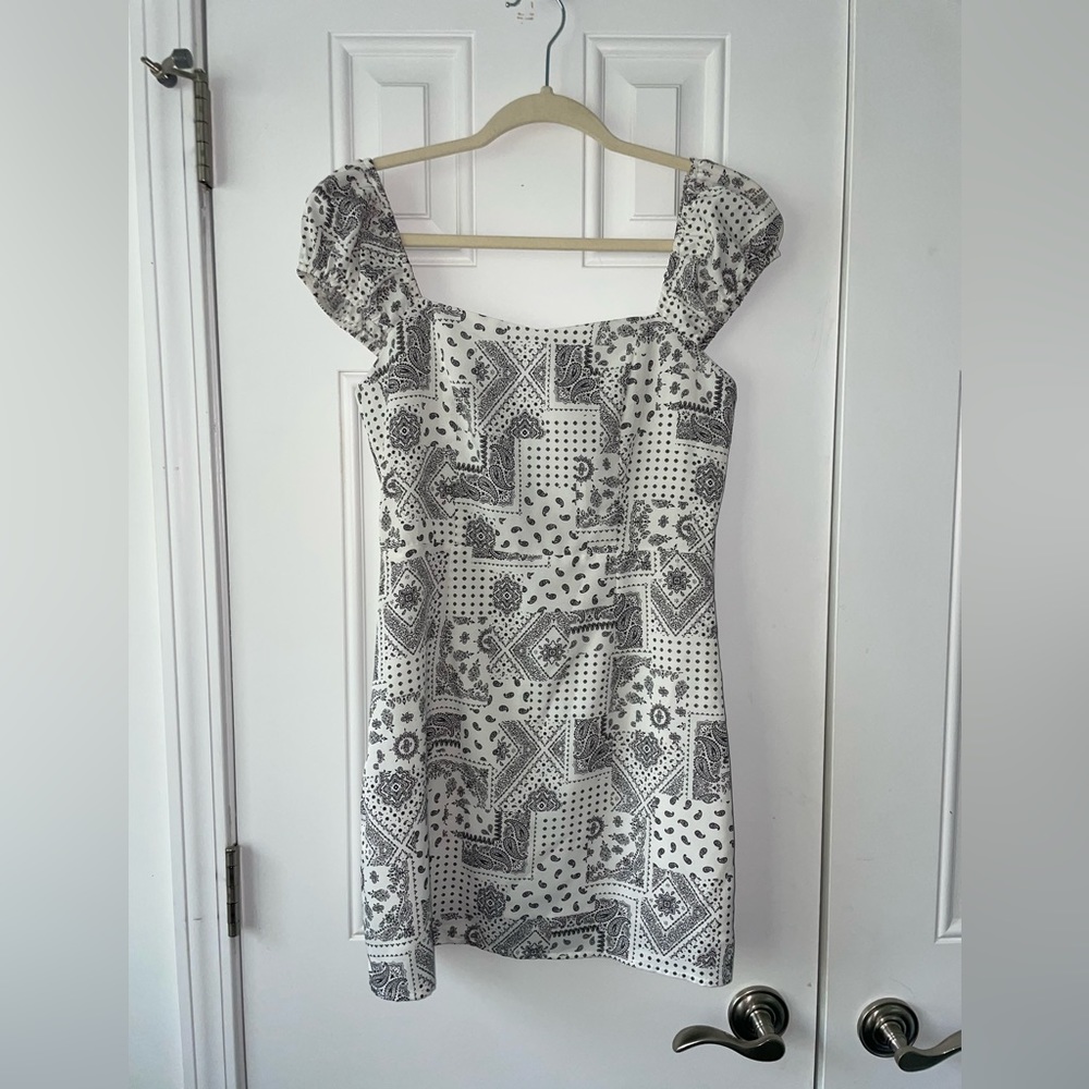 White Bandana Dress